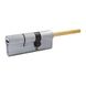 Цилиндр Securemme 3200QCS30501X5 K2 30/50 мм 5кл +1 монтажный ключ, со штоком, мат. Хром 49873 фото 2