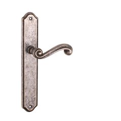 Дверная ручка на планке Tupai CARLA 704 античное серебро без отверстия 40-0070447 фото
