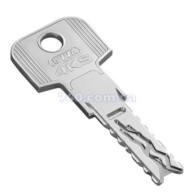 Сердцевина EVVA 4KS DZ KZS 31x31 PB ключ-ключ, 3 ключі 000005642 фото