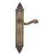Дверная ручка на планке Tupai ROCOCO 2284 матовая бронза без отверстия 40-0228477 фото