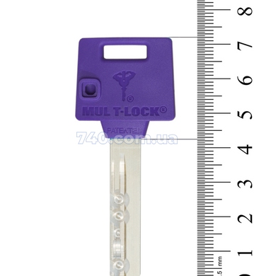 Комплект ключів MUL-T-LOCK ClassicPro/MTL400 5KEY+CARD 430057 фото