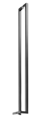 Дверная ручка-скоба SS741 25x25 мм, А=1200, Б=1175 нержавеющая сталь матовая (двусторонняя) 45-914 фото