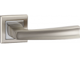 Дверна ручка LINDE А-1355 матовий нікель/полірований хром 40-0013558 фото