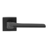Дверна ручка FIMET Corsa матовий чорний (тонка розетка) 40-00390551 фото