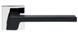 Дверна ручка Linea Cali Stream чорний матовий/хром полірований 44-1543 фото