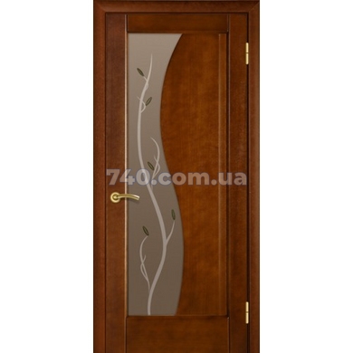 Межкомнатные двери Терминус, модель Анталия ПО 600 каштан 80-0016181 photo