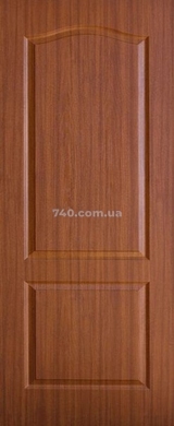 Межкомнатные двери ПВХ Омис, модель Классик 600 орех/глухое 80-0015203 photo
