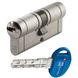 Цилиндр Mottura Champions Pro CP4D 62мм (31х31) ключ-ключ матовый никель 40-0024849 фото 1