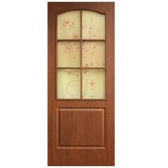 Межкомнатные двери ПВХ Омис, модель Классик 700 орех/ФП 80-0015206 фото