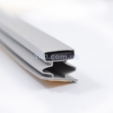 Уплотнитель Comeo Porte 1082 с магнитом, 14,5*2100 мм серый (со скотчем) 57788 фото