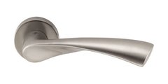 Дверная ручка Colombo Design Flessa (50 мм розета) матовый никель 40-0008791 фото