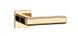 Дверная ручка APRILE Raflesia Q 7S AS полированная латунь (тонкая розетка) 40-2735909 фото 2