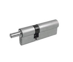Цилиндр AGB 5000PS/100мм, шток-ключ, 50/50, матовый никель 44-8959 фото