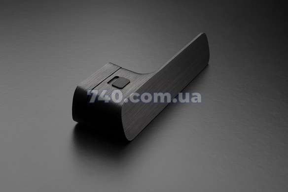 Дверна ручка M&T Minimal 2.0 R/WC 147957 Left Cr-K чорний брашований 63742 фото