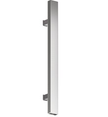 Дверная ручка-скоба WALA М304 Q10 (40X20), X=200, L=300 нержавеющая сталь матовая (односторонняя) 44-9777 фото