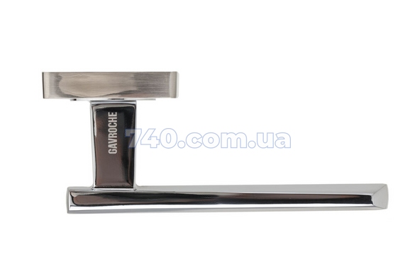 Дверна ручка GAVROCHE Niobium- Nb Z3 нікель/хром 49-46 фото