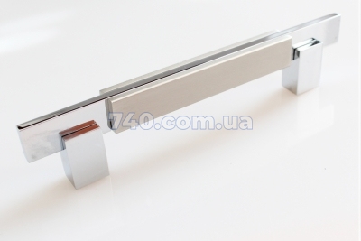 Мебельная ручка SYSTEM 6000 128/хром/никель 42-0031240 фото