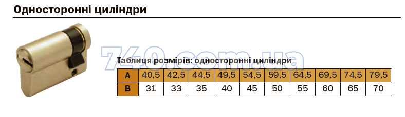 Циліндр MUL-T-LOCK 7х7 120 мм (60x60) ключ-ключ 40-0003837 фото