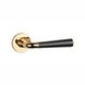 Дверна ручка APRILE Marigold R 7S ASM полірована латунь/чорний/полірована латунь 49-1217 фото 2