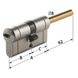Циліндр Mottura Champions Pro CP4P 62мм (31х Шток) ключ-тумблер бронза, довжина штока до 80 мм 44-1812 фото 2