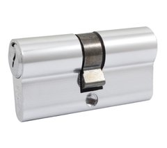 Цилиндр RDA 60 мм (30x30) ключ-ключ хром 40-022914 фото