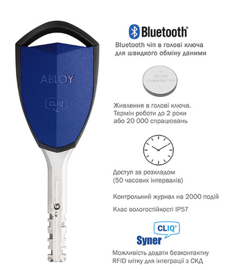 CLIQ Циліндр Abloy din_mod_kk hard CY332 PROTEC2 94 CR 48Hix46 CGW CLIQ M/S TA77ZZ 49-4072 фото