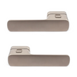 Дверная ручка M&T Minimal 2.0 R/WC 147452 Left SNi никель матовый