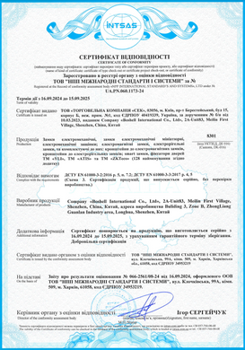 Доводчик с электроприводом Yli Electronic YAD-200SW(PUSH) для автоматических дверей 50-55 фото