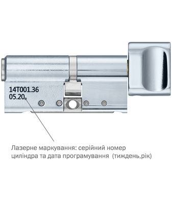 CLIQ Цилиндр Abloy din_mod_kt hard CYLP333T PROTEC2 69 CR 38Hix31T TO_CR CAM30 CLIQ M/S TA77ZZ 49-4073 фото