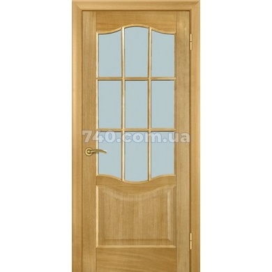 Межкомнатные двери Терминус, модель Верона 7 ПО 600 дуб 80-0016116 фото
