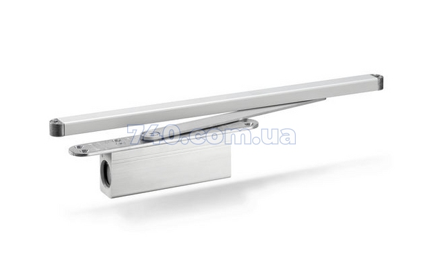 Дверний амортизатор врізний GEZE Active stop до 45 кг, сріблястий (163411) 45-1132 фото