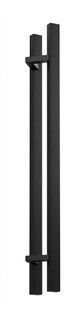 BL745 20x40 мм под углом 45&deg;, А=600, Б=400 ручка-скоба черная матовая (двусторонняя) 50-1315 фото