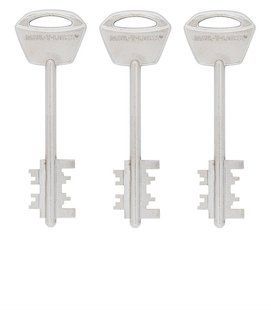 Комплект ключів MUL-T-LOCK MATRIX 3KEY+CARD 90мм_1LOCK 430147 фото