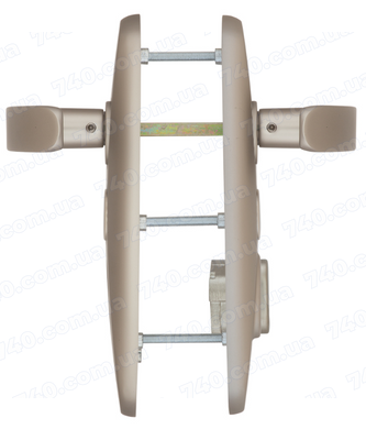 Защитная фурнитура MUL-T-LOCK Platinum SH300 mov-mov din Plate 85/90мм Никель_сатин 50-55мм 3клас Platinum nickel_Satin Комплект 40-0029429 фото