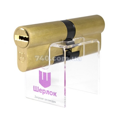 Циліндр Sherlock HK 80 мм (40x40) ключ-ключ золото 40-0004242 фото