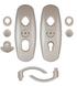 Защитная фурнитура MUL-T-LOCK Platinum SH300 mov-mov din Plate 85/90мм Никель_сатин 50-55мм 3клас Platinum nickel_Satin Комплект 40-0029429 фото 6