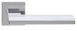 Дверна ручка RDA Domino хром/білий 40-0012459 фото