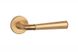 Дверна ручка APRILE Marigold R 7S AS матова латунь (тонка розетка) 44-10118 фото 2