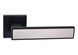Дверная ручка ORO-ORO Ombra 078-15E черный матовый/матовый никель 40-0132429 фото