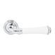 Дверна ручка FIMET 1028P-261 F04 Tasha хром/білий фарфор 40-0134232 фото 2