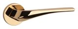 Дверна ручка APRILE Dalia R 7S AS полірована латунь (тонка розетка) 40-2345812 фото