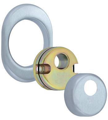 Протектор DISEC Contro CD2000 Oval матовый хром 40-0029380 фото