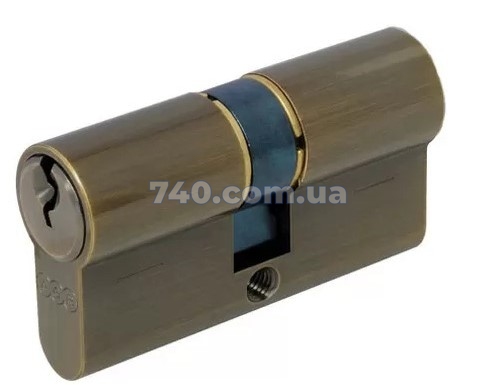Цилиндр AGB Мод 600/60мм, ключ-ключ, 30x30, зеленая бронза 44-7471 фото