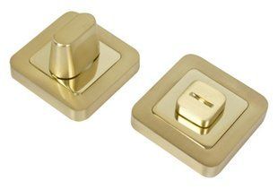 RDA Накладка WC-40 пол латунь/мат латунь вж Cube, Sens 49-3619 фото