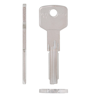 Бланк ключа KEYLINE ABUS(D) ABU48 45мм HORIZONTAL BRA 27мм CI-26 ABU48 KL3_M 49-1984 фото