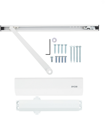 Дотягувач накладний RYOBI 2000 DS-2050T GLOSSY_WHITE BC SLD_HO_ARM EN_3 60кг 950мм 44-4311 фото