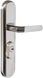 Защитная дверная фурнитура ROSTEX CH R4 хром, междуосевое расстояние 40-0012461 фото 1