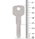 Бланк ключа KEYLINE ABUS(D) ABU48 45мм HORIZONTAL BRA 27мм CI-26 ABU48 KL3_M 49-1984 фото 3