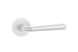 Дверна ручка APRILE Irga R 7S AT біли матовий (тонка розетка) 44-10120 фото 2