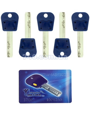 Циліндр Mul-T-Lock din_kt Integrator 105 nst 65X40T to_nst cam30 5key intgr_blue_ins 376P box_c 92101472 фото